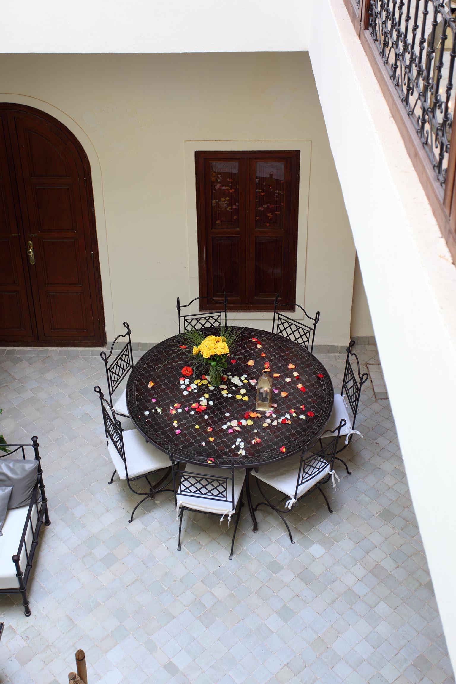 Riad White Flowers Marakeş Dış mekan fotoğraf